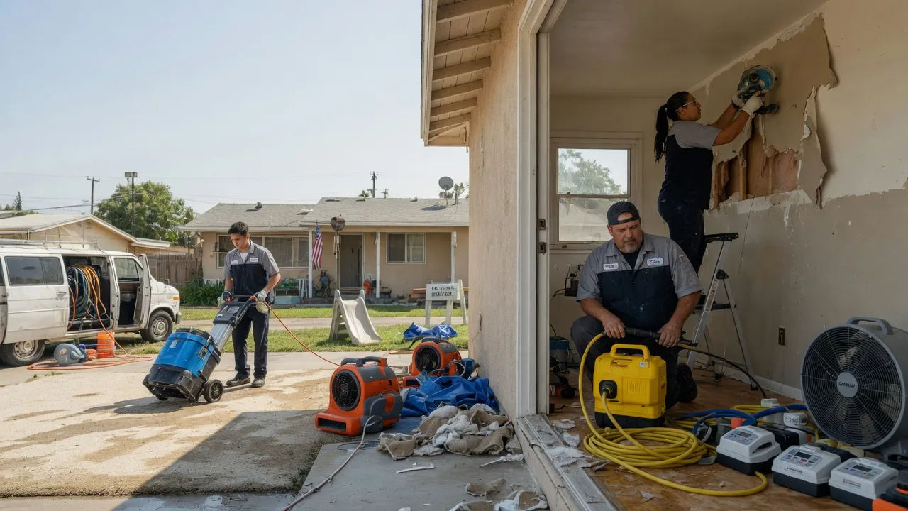 Water Damage Restoration in Sterling, PA near me